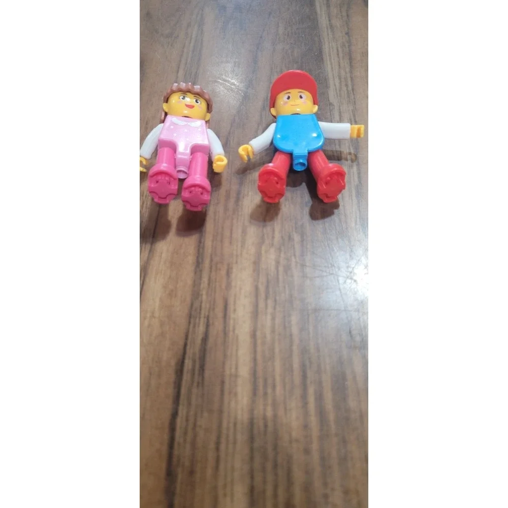 Lego Duplo Lot of 2 Figures Children Boy & Girl Brother & Sister Family Child
